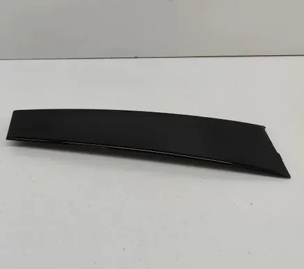 Front door glass trim molding