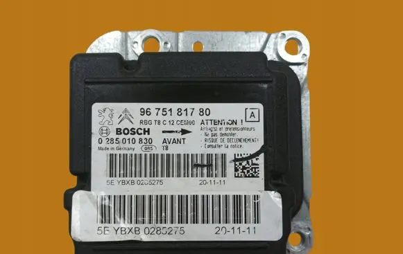 Peugeot 5008 Airbag control unit/module 9675181780