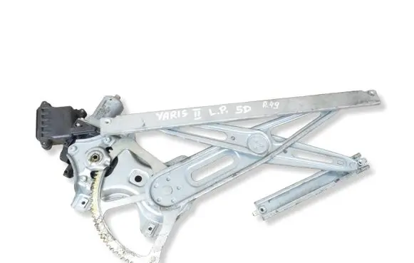 Toyota Yaris Front door window regulator with motor 983722101 857200D110B