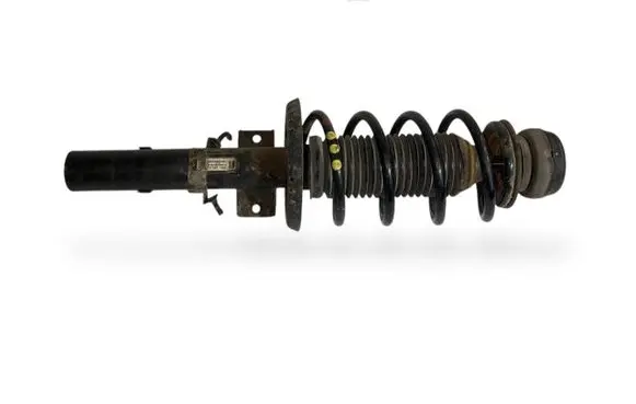 Skoda Fabia Mk2 (5J) Front shock absorber with coil spring 6Q0413031BJ 6Q0412141C