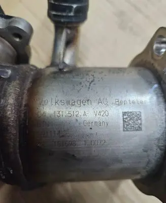 Audi A4 S4 B8 8K EGR valve cooler 04L131512A