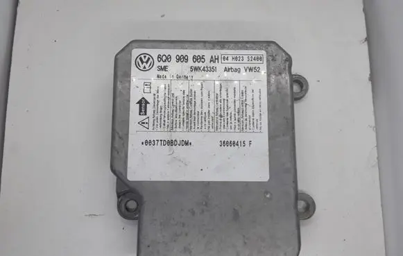 Volkswagen Caddy Airbag control unit/module 6Q909605AH 5WK43351