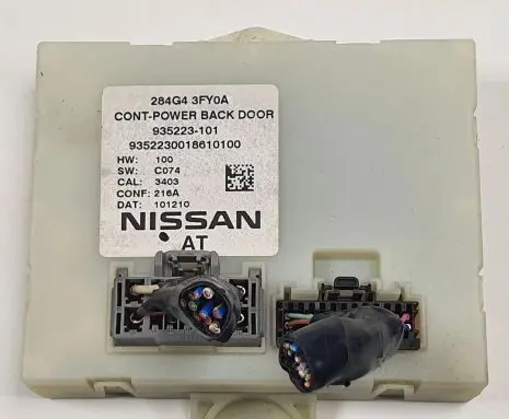 Infiniti FX Tailgate/trunk control unit/module 284G43FY0A