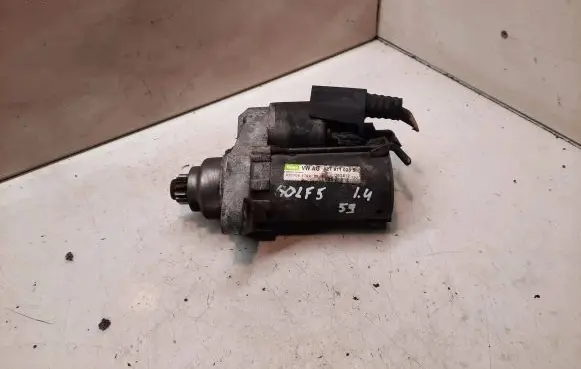 Volkswagen Golf V Starter motor 02T911023S D6GS12 0307065784