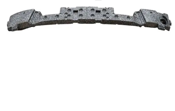 Front bumper foam support bar