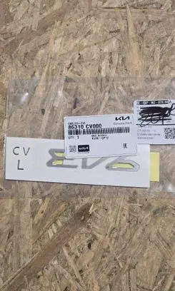 KIA EV6 Rear loading door model letters 86310CV000 KL080P12