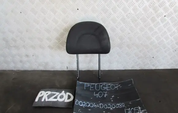 Peugeot 407 Rear seat headrest 