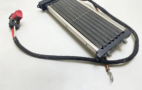 Electric cabin heater radiator