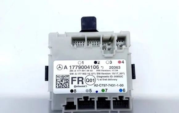 Mercedes-Benz GLA H247 Door control unit/module A1779004106