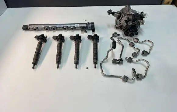 BMW 5 E60 E61 Fuel injection system set 0986437406 0445116001 7797877