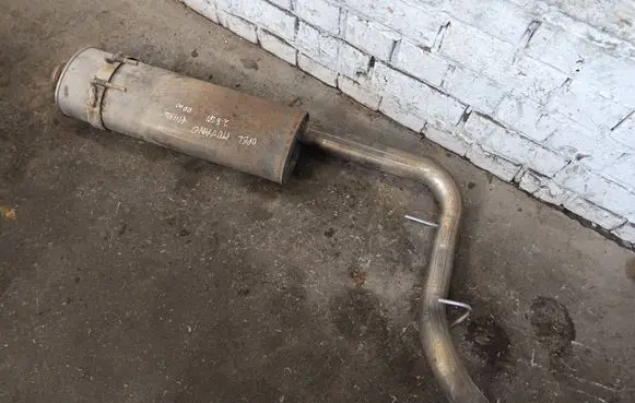 Opel Movano A Muffler/silencer 