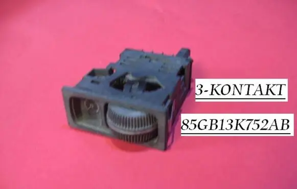 Panel lighting control switch