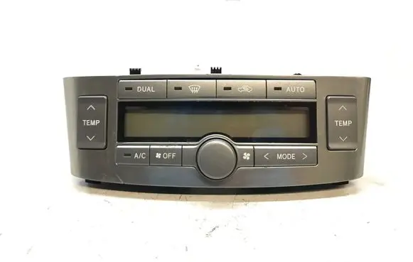 Toyota Avensis T250 Climate control unit 5590205060H 7G120B5 5590005261