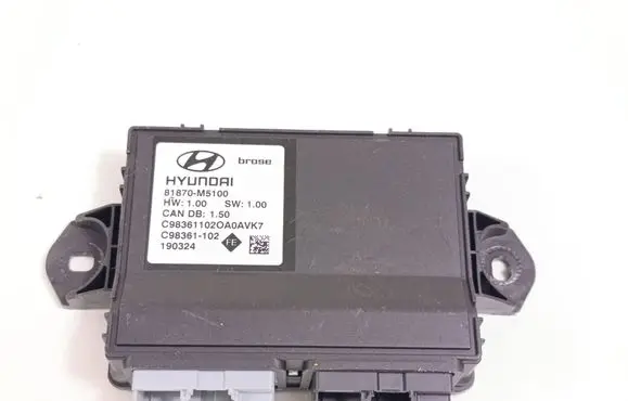 Hyundai Nexo Tailgate/trunk control unit/module 81870M5100