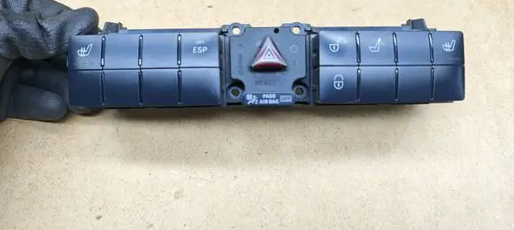 Mercedes-Benz CLK A209 C209 Hazard light switch A2096890031