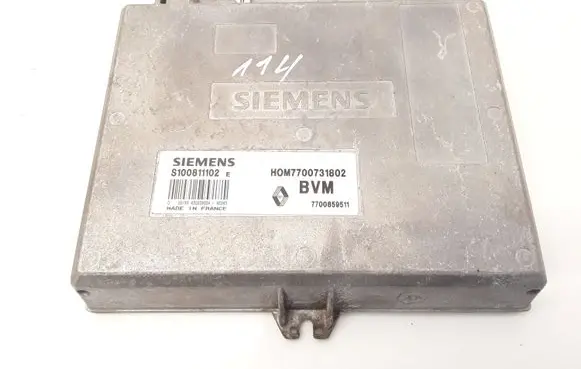 Renault 19 Engine control unit/module S100811102 H0M7700731802 7700859511