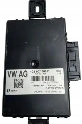 Audi A7 S7 4G Gateway control module 4G8907468F