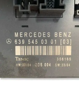 Mercedes-Benz Vito Viano W639 SAM control unit 6395450301