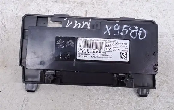 Citroen C3 Bluetooth control unit module 9864566780