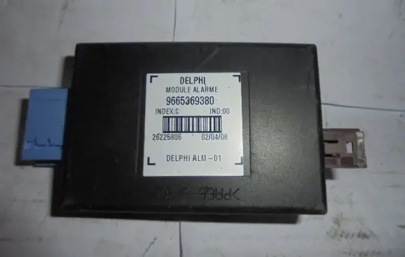 Citroen C5 Alarm control unit/module 9665369380