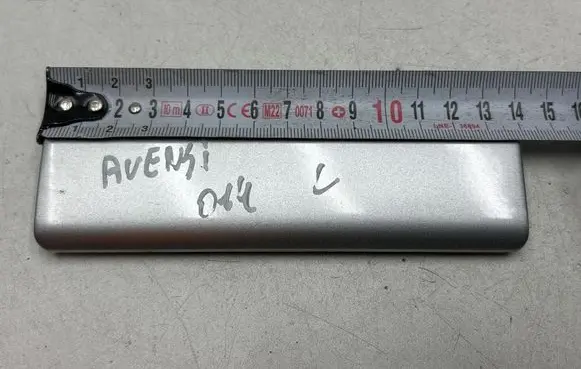 Toyota Avensis T270 Roof bar rail cover 7563305010