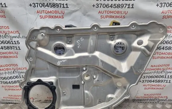 Audi A8 S8 D3 4E Rear window lifting mechanism without motor 4E0839850A