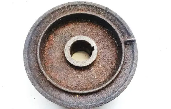 Fiat Uno Crankshaft pulley 4386763
