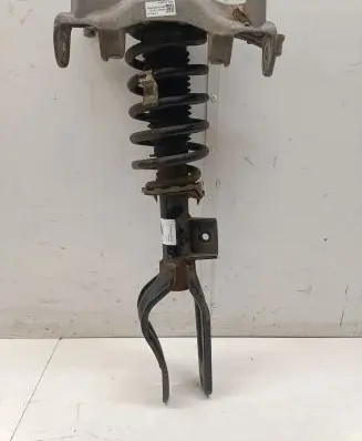 Front shock absorber with coil spring