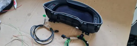 Audi Q7 4M Speedometer (instrument cluster) 4M0920790B 0263720415 VIRTUAL