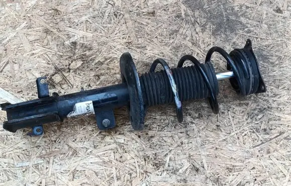 Opel Corsa F Front shock absorber with coil spring 9837414380 ST32000782