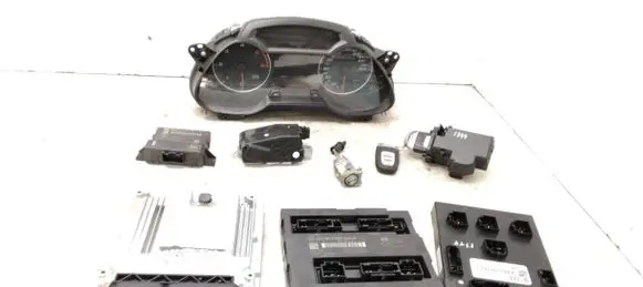 Audi A4 S4 B8 8K Engine ECU kit and lock set 03L906022JN 0281015318 03L906022B