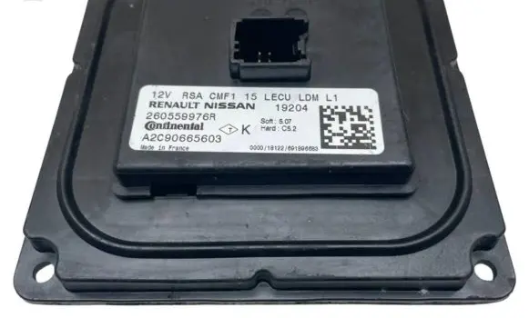 Renault Captur Xenon control unit/module 260559976R A2C90665900 A2C90665603