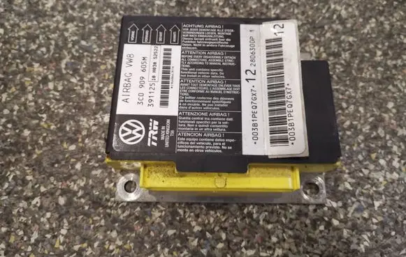 Volkswagen PASSAT B6 Airbag control unit/module 3C0909605M