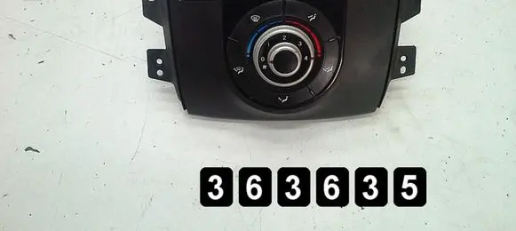 KIA Venga Climate control unit 972501P160 972501PXXX