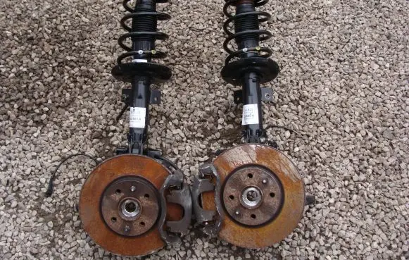 Fiat Bravo Front shock absorber with coil spring