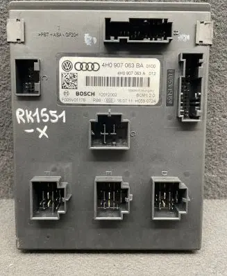 Audi A6 C7 Comfort/convenience module 4H0907063BA 4H0907063A