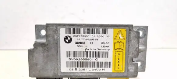 BMW 7 E65 E66 Airbag control unit/module 037125060
