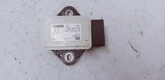 Mercedes-Benz E W212 ESP acceleration yaw rate sensor A0055422618 0265005735