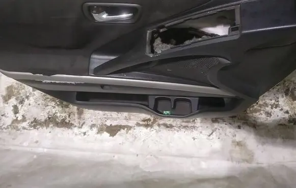 Toyota Corolla Verso AR10 Front door card panel trim 