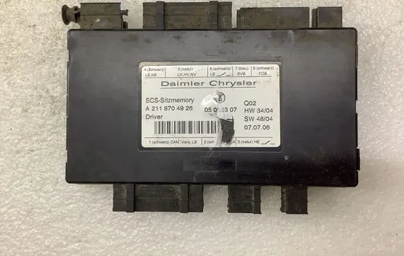Mercedes-Benz GL X164 Seat control module A2118704926
