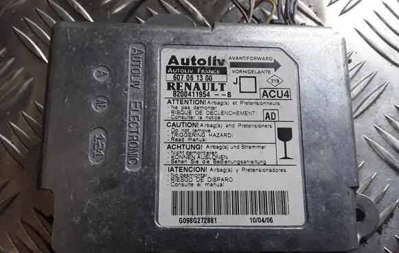 Renault Scenic II - Grand scenic II Other devices 607061300 8200411954