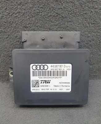Audi A6 S6 C7 4G Brake system control unit/module 4H0907801A 4H0907801D