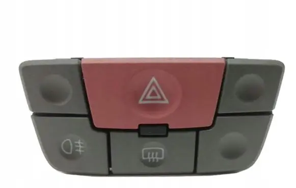 Fiat Panda II Hazard light switch 735357118