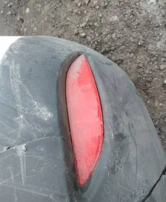 Renault Megane III Rear tail light reflector 