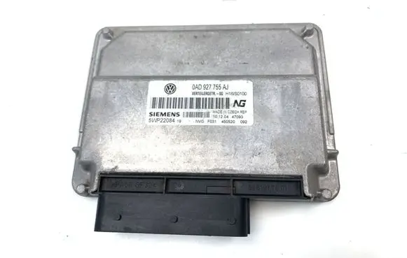 Volkswagen Touareg I Gearbox control unit/module 0AD927755AB 5WP22074