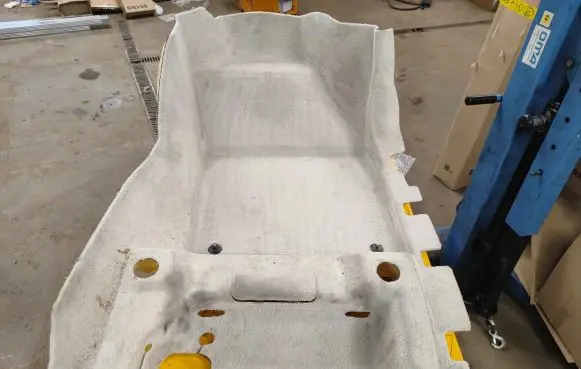 Volvo XC90 Front floor carpet liner 39830530 39838726