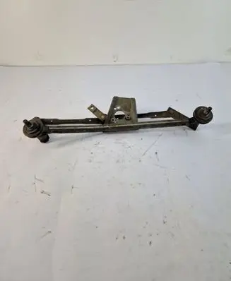 Front wiper linkage and motor