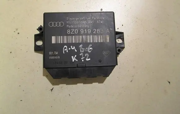 Audi A4 S4 B6 8E 8H Parking PDC control unit/module 8Z0919283A 02SD07C80
