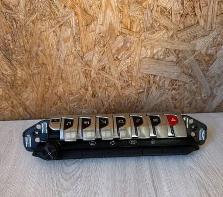 Peugeot 3008 II Climate control/heater control trim 98249155DX