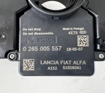 Peugeot 308 Steering angle sensor 0265005557 51826041